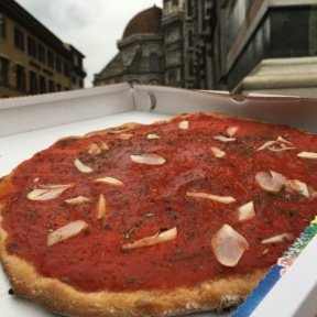 Gluten-free pizza from Da Garibardi